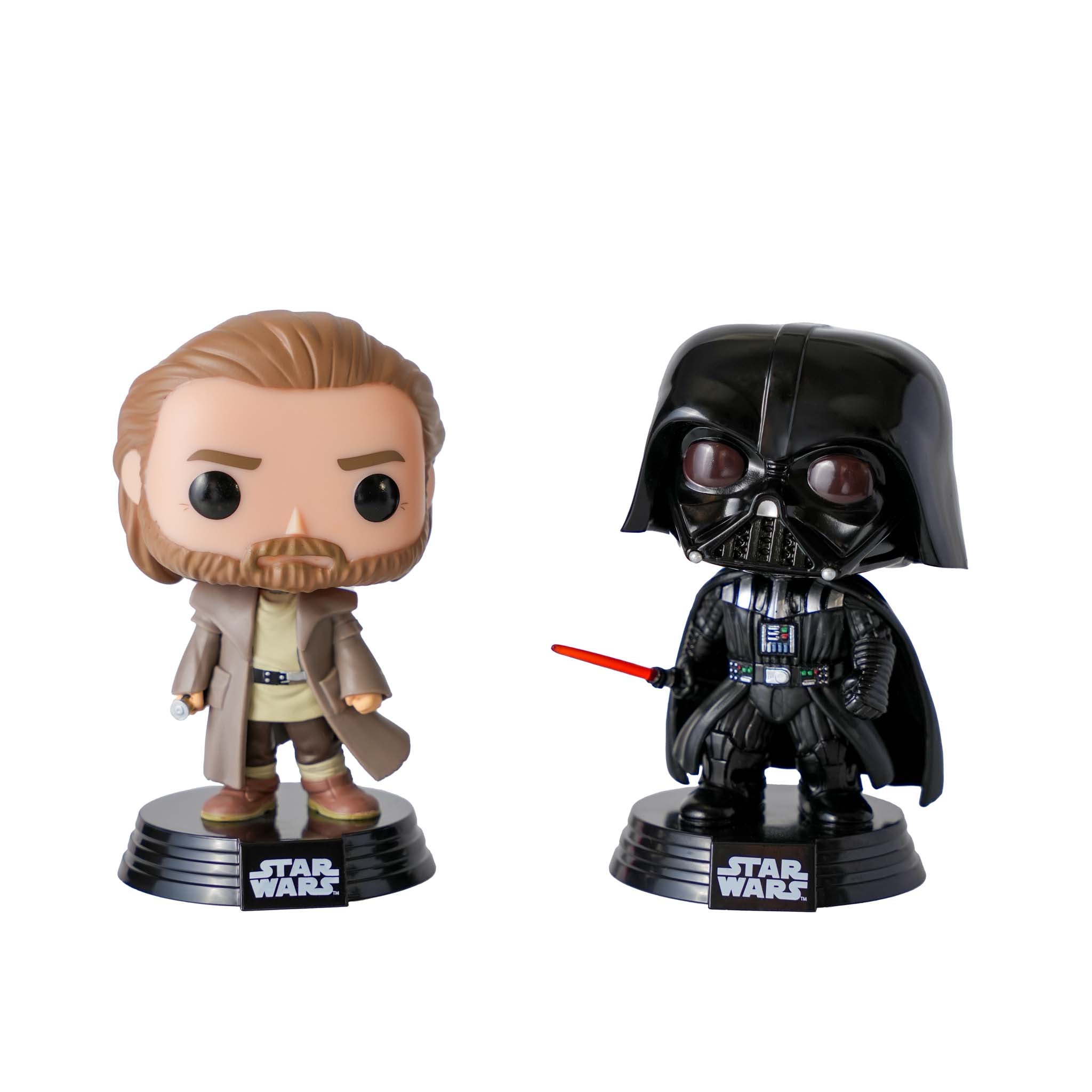 Funko Obi-Wan Kenobi and Darth Vader Pop! Vinyl Figure Set