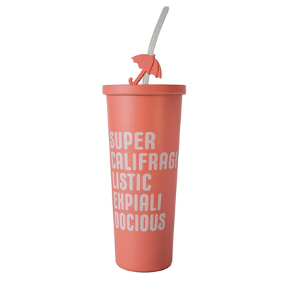 Disney Parks Mary Poppins Straw Tumbler