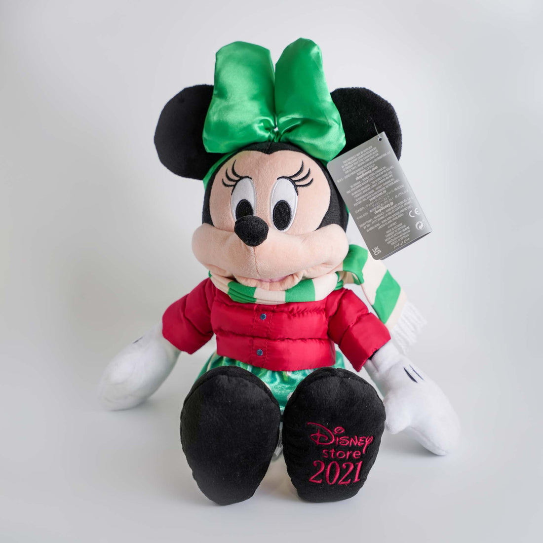Plush Minnie Mouse Holiday Cheer