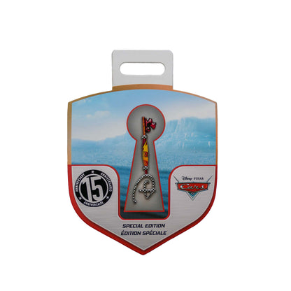 Disney Pixar Cars 15th Anniversary Collectible Key Pin