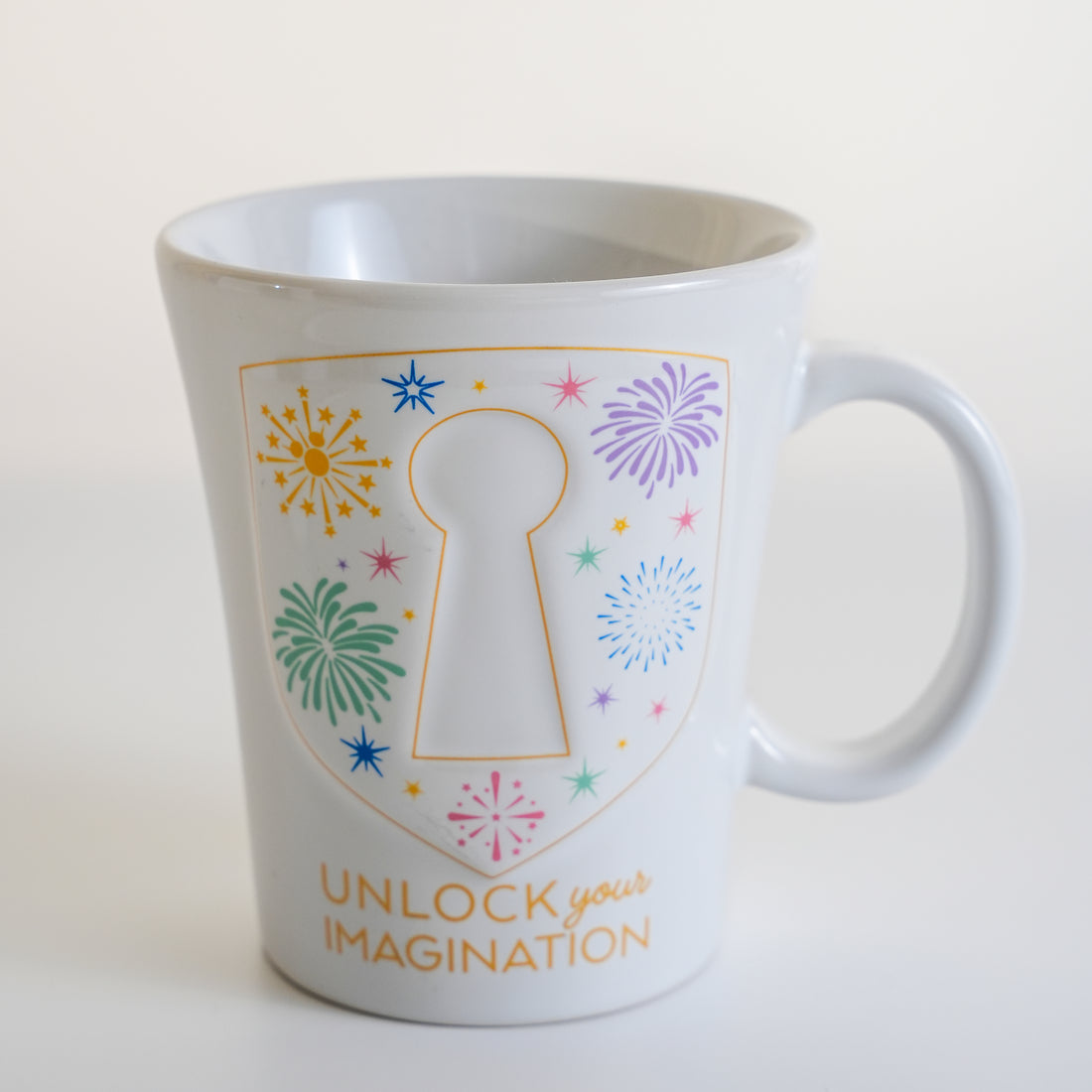 Disney Store Collectible Imagination Key Mug and Spoon Set