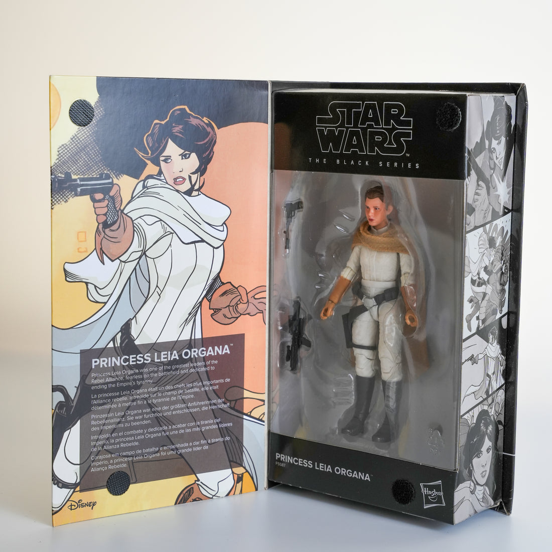 Princess Leia Organa The Black Series Action Figure, Star Wars