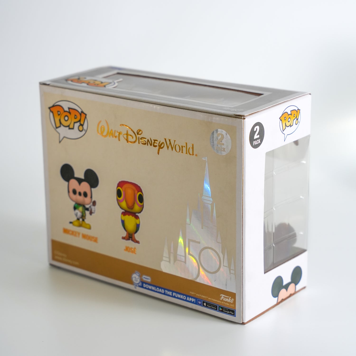 Funko POP! Disney Exclusive Mickey and Jose 50th Vinyl Figures