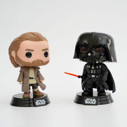 Funko Obi-Wan Kenobi and Darth Vader Pop! Vinyl Figure Set