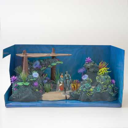 Bandai Metkayina Reef With Tonowari And Ronal Figurine Set, Avatar: The Way Of Water