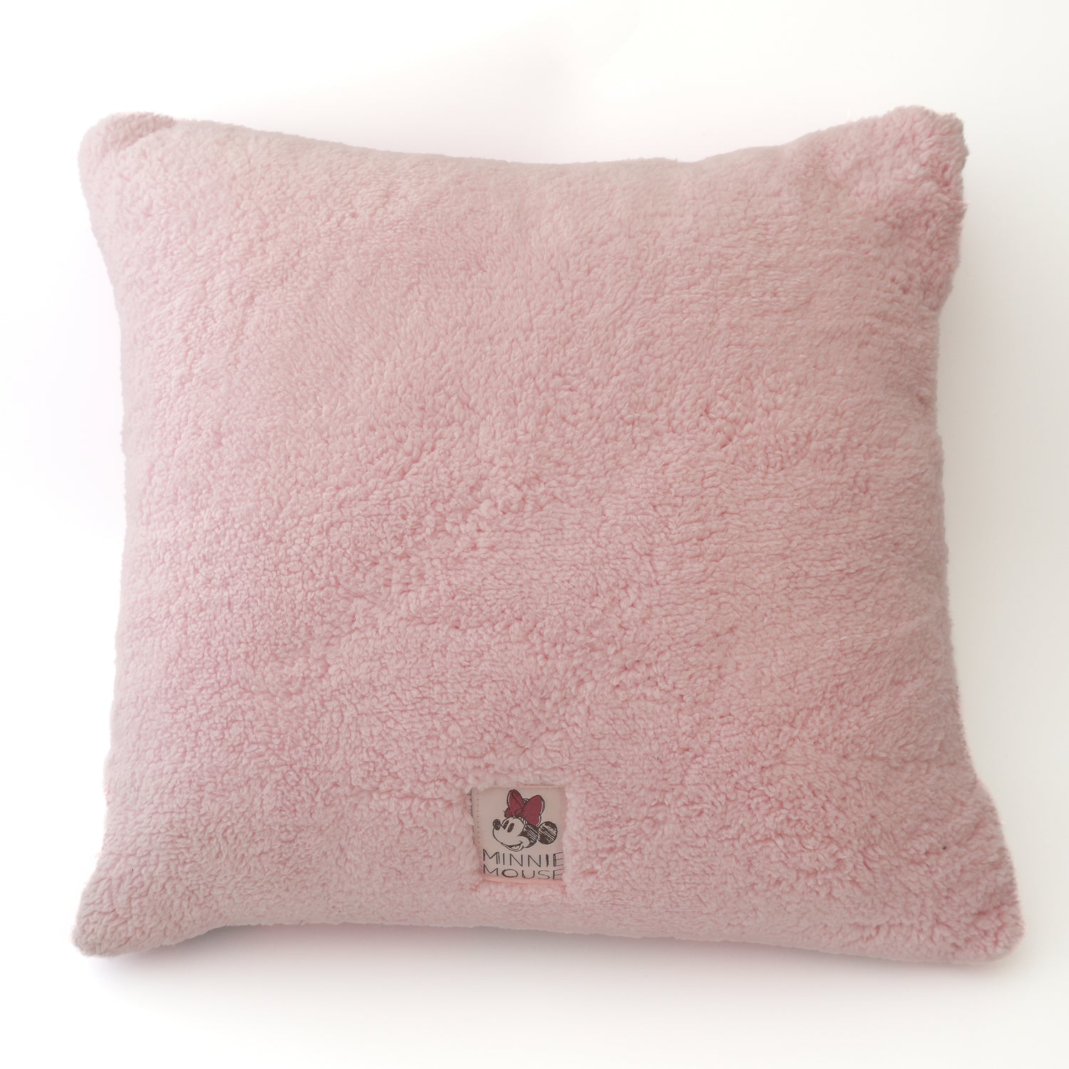 Minnie Mouse Cushion Pink - Applique &amp; Fluffy