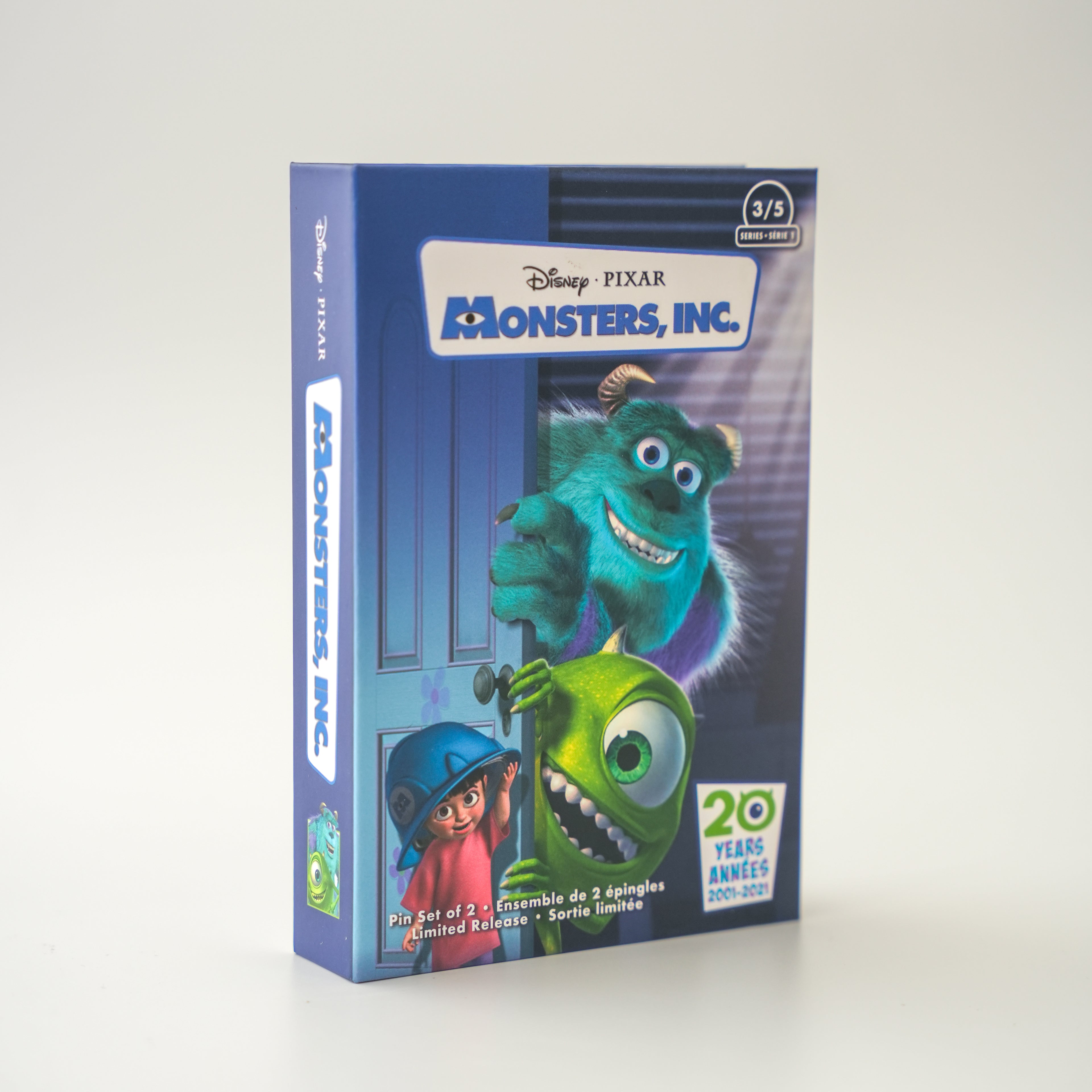 Sulley Pin Set, Monsters, Inc.