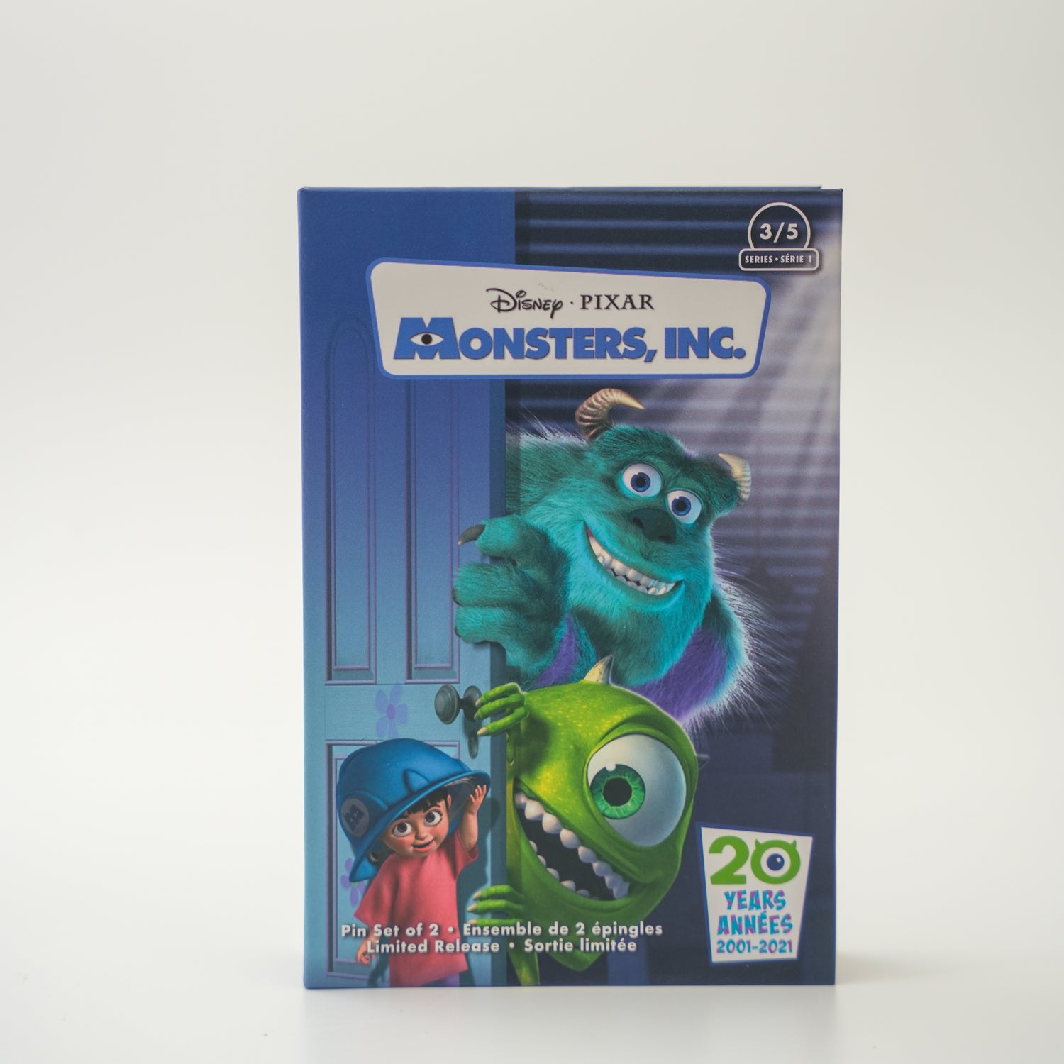 Sulley Pin Set, Monsters, Inc.