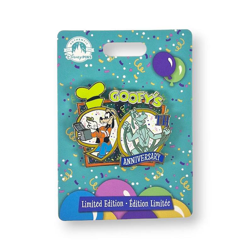Disney Store Goofy 90th Anniversary Pin, 2 of 3