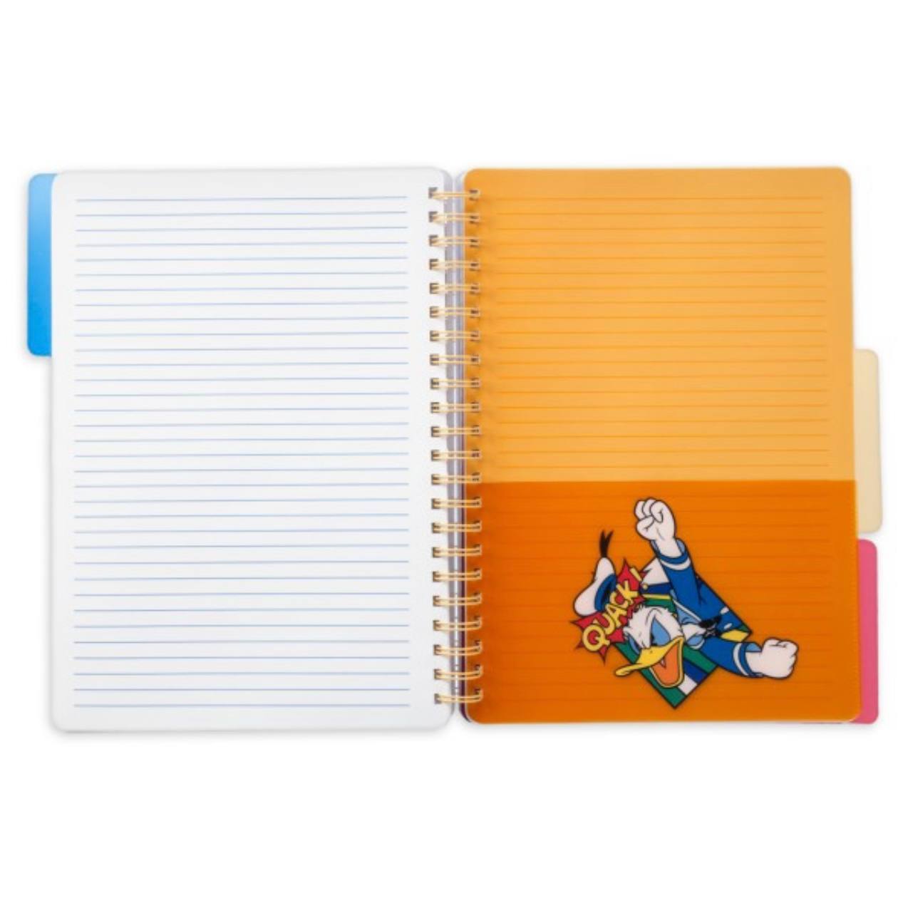 Disney Store Mickey Mouse Spiral Notebook &amp; Stationery Set